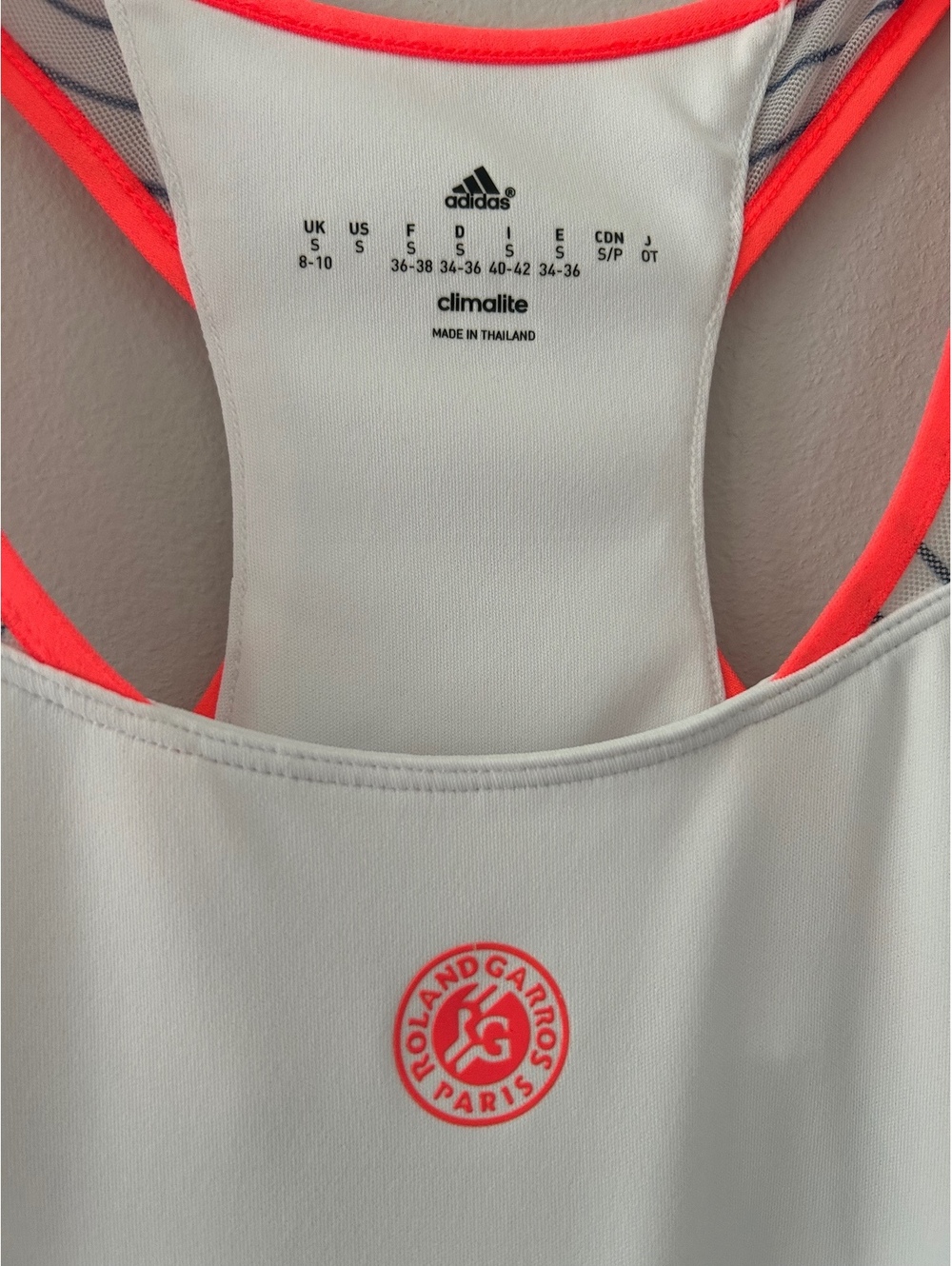 Adidas Climate Roland Garros Paris Tennis Dress Women’s Size Small - Picture 2 of 7